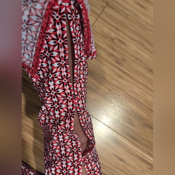 NWOT Roz & Ali Women's Patterned Top - Picture 4 of 11